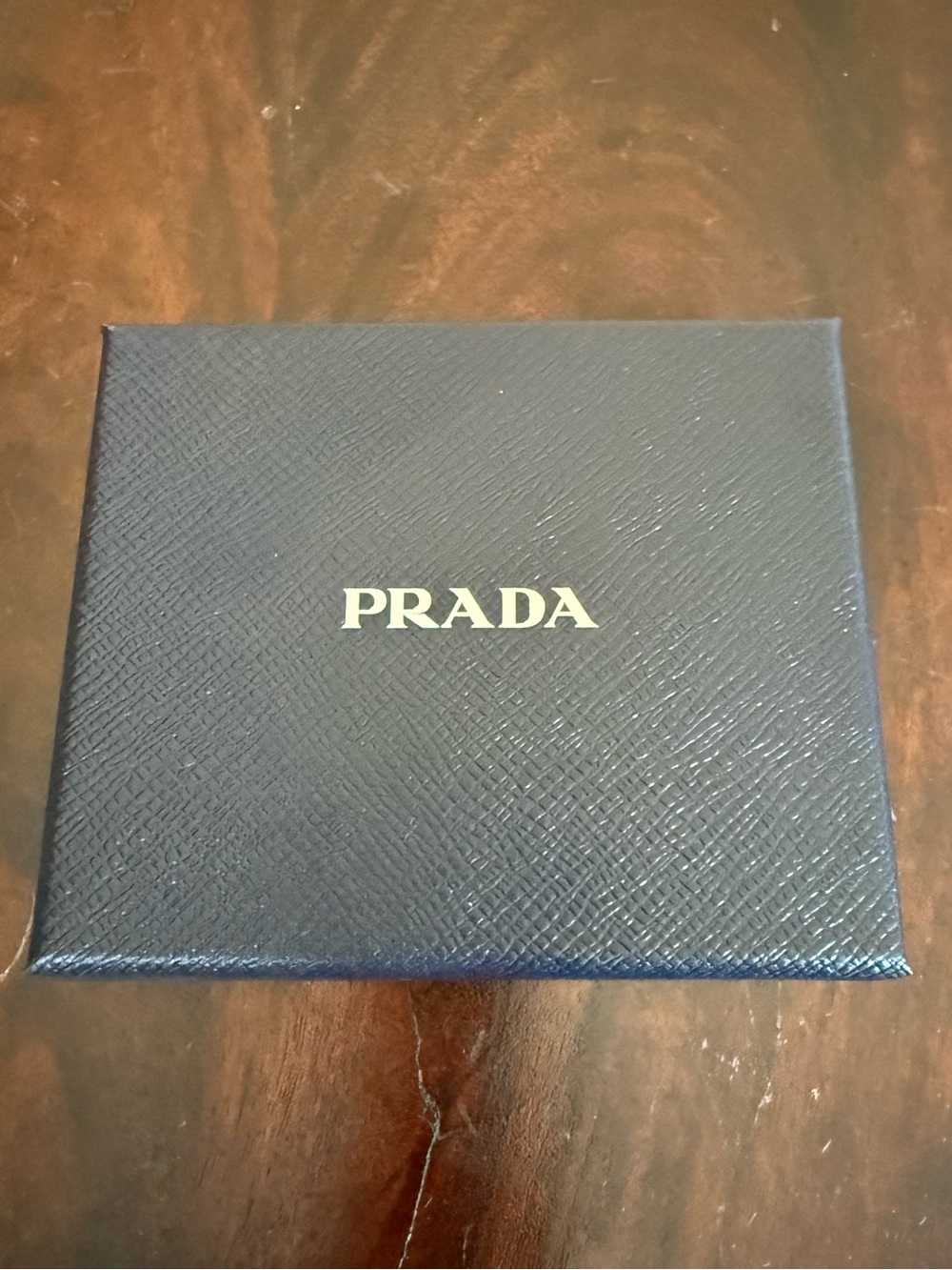 Prada Empty Gift Box Only – No Wallet Included.